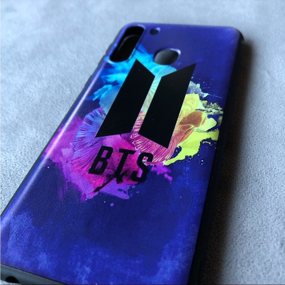 Samsung A21 Galaxy Phone Case ~ BTS Design ~ Brand New! Never Used!